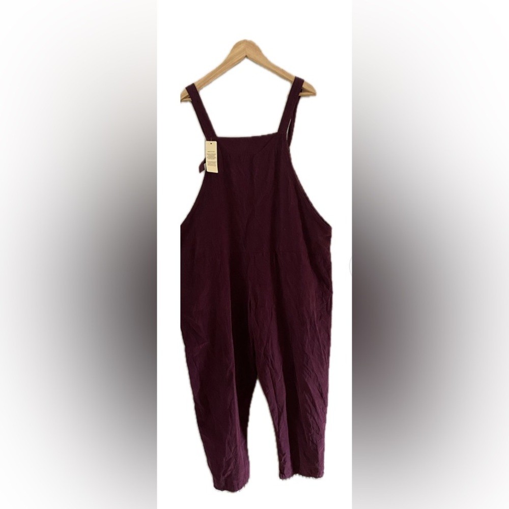 NWT Made in Italy High Roller Corduroy oversized Jumpsuit